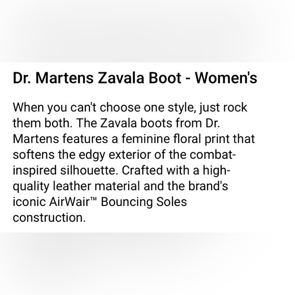 Dr. Martens Zavala Combat Boots Patent Leather Lace Up Size 9L/8M UK7/EU41 - Picture 10 of 11